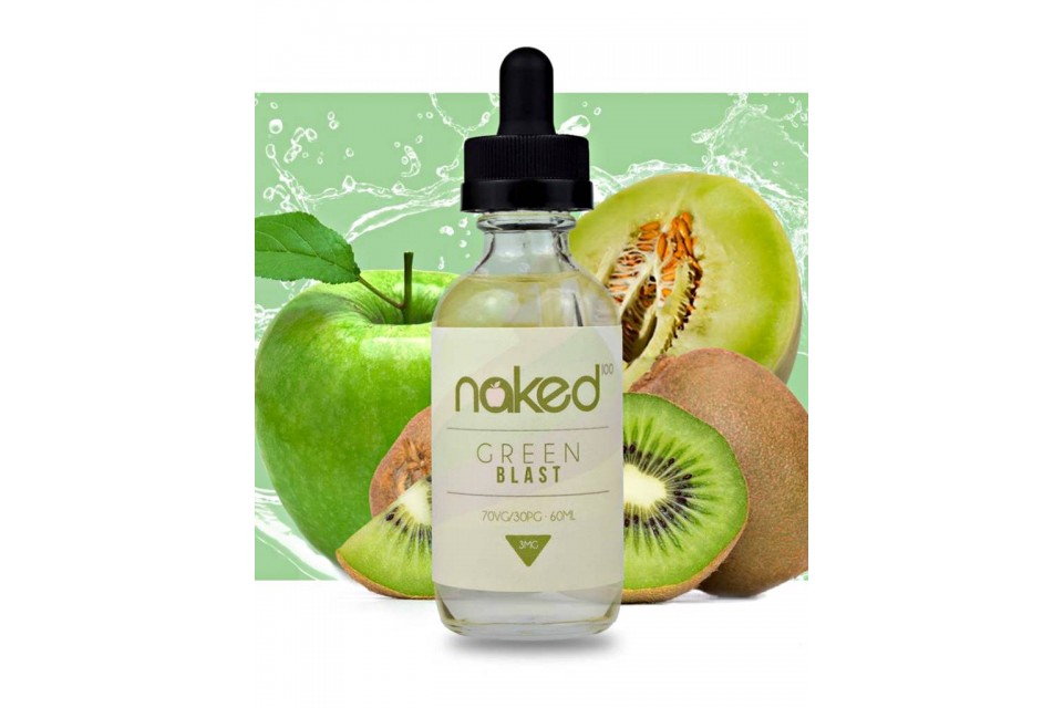 Naked Ice Green Blast 60ml Tinh Dầu Vape Mỹ 2019 vapehcm